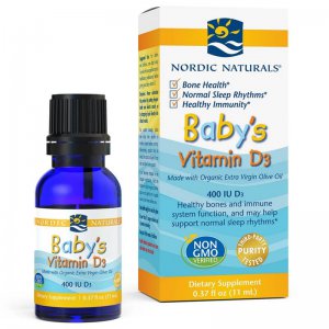 Nordic Naturals Baby's Witamina D3 400IU 11ml