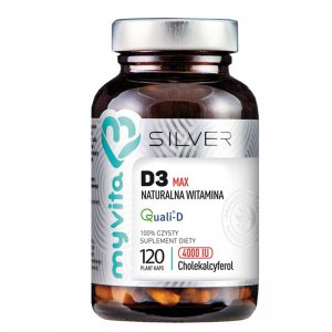 MYVITA Silver Pure100% Witamina D3 MAX 4000IU
