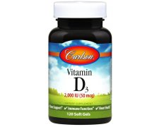 Carlson Labs Vitamin D3, 2000 IU Witamina D3 