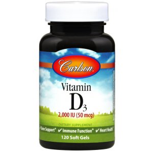 Carlson Labs Vitamin D3, 2000 IU Witamina D3 