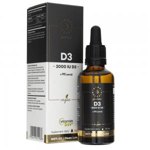 Aura Herbals Premium Witamina D3 2000 IU - 50 ml