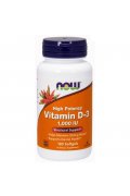 NOW FOODS Witamina D3 1000IU - 180 kapsułek