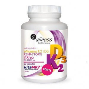 ALINESS Witamina K2+D3 FORTE 200ug