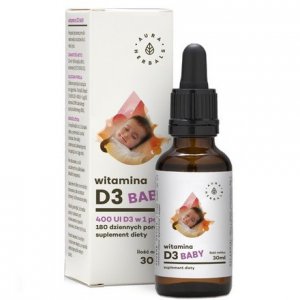 AURA HERBALS Witamina D3 Baby - 30ml