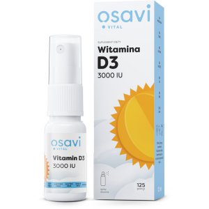 Osavi Witamina D3 Spray Doustny, 3000IU - 12.5 ml