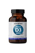 VIRIDIAN Witamina D3 2000IU (wegan) - 60 kapsułek