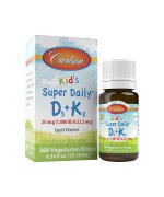 Carlson Labs Kid's Super Daily D3 + K2 - 10 ml.