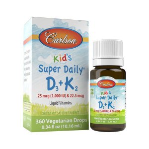 Carlson Labs Kid's Super Daily D3 + K2