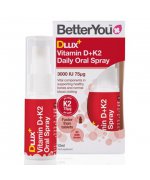 BetterYou DLUX Witamina D3  +  K2 MK7 w sprayu - 12 ml