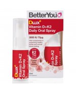 BetterYou DLUX Witamina D3 + K2 MK7 w sprayu - 12 ml