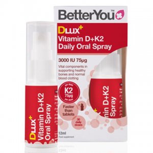 BetterYou DLUX Witamina D3 + K2 MK7 w sprayu