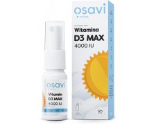 Osavi Witamina D3 Spray Doustny, 4000IU - 12.5 ml