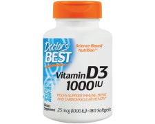 Doctor's Best Witamina D3 1000 IU