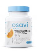 Osavi Witamina D3 + K2, 4000IU + 150mcg - 60 kapsułek