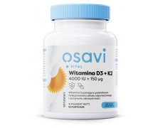 Osavi Witamina D3 + K2, 4000IU + 150mcg