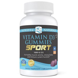 Nordic Naturals Vitamin D3 Gummies Sport, owoce leśne