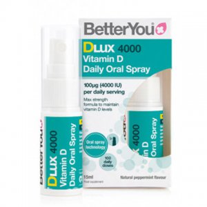 BetterYou DLUX 4000 IU Witamina D3 w sprayu