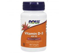 NOW FOODS Witamina D-3 400IU
