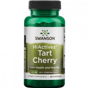 SWANSON HiActives Tart Cherry 465mg - wiśnia