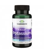 SWANSON Albion Chelat Potas 99mg - 90 kapsułek