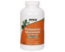 NOW FOODS Potassium Gluconate (Glukonian potasu) proszek 454g
