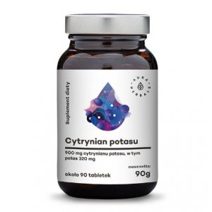 AURA HERBALS Cytrynian potasu 320mg ok.(90g)