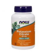NOW Potassium Citrate (Cytrynian Potasu) 99mg - 180 kapsułek