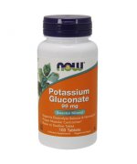 NOW Potassium Gluconate (Glukonian potasu) 99mg - 100 tabletek