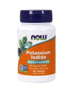 NOW FOODS Potassium Iodide (Jodek Potasu) 30mg - 60 tabletek