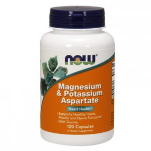 NOW Magnesium Potassium Aspartate (Magnez Potas Tauryna)