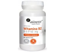 Aliness, Witamina B2 R-5-P (ryboflawina) 40 mg 