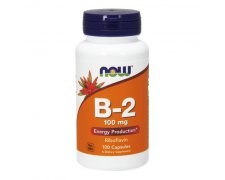 NOW FOODS Witamina B-2 ryboflawina 100mg