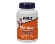 NOW FOODS Chitosan 500mg + Chrom 100mg
