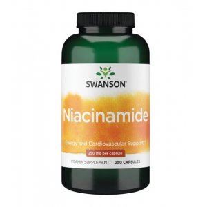 SWANSON Niacyna (Niacinamide) Witamina B3 250mg