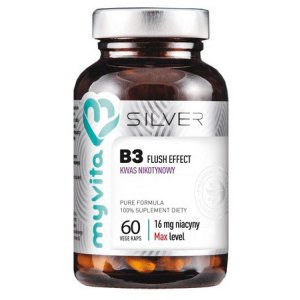 MAVITA Silver Pure 100% Witamina B3 16mg (kwas nikotynowy)