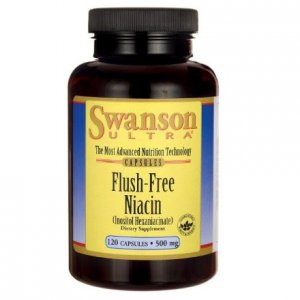 SWANSON Niacyna Flush Free (Witamina B3) 500mg