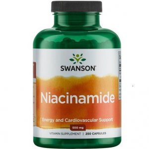 SWANSON Witamina B3 (niacynamid) 500mg