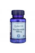 PURITANS PRIDE Witamina B3 (niacynamid) 500mg - 100 tabletek