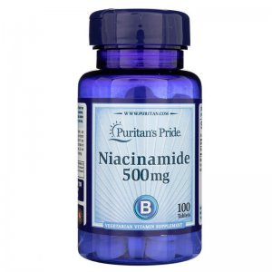 PURITANS PRIDE Witamina B3 (niacynamid) 500mg