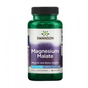 SWANSON Jabłczan magnezu 150mg