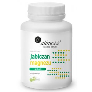 ALINESS Jabłczan magnezu 100 mg z B6 P-5P