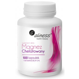 Aliness Magnez Chelatowany 720mg + B6 (P-5-P)