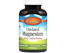 Carlson Labs Chelated Magnesium, 200mg Magnez chelatowany