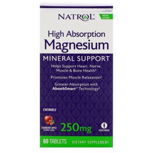 Natrol Magnesium High Absorption, 250mg - magnez szybkie wchłanianie