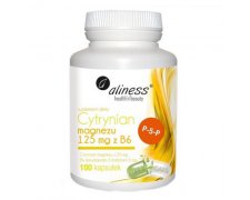 ALINESS Cytrynian Magnezu 125mg z B6