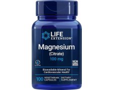 Life Extension Magnesium Citrate Cytrynian Magnezu, 100mg