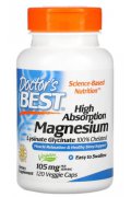 Doctor's Best High Absorption Magnesium, 105mg - 120 kapsułek