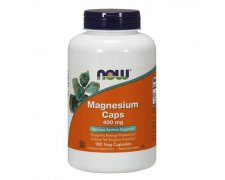 NOW FOODS Magnez (tlenek, cytrynian, asparaginian) 400mg