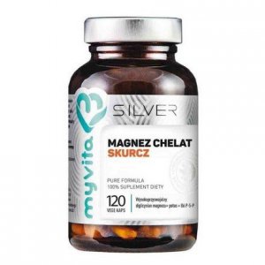 MYVITA Silver Pure 100% Magnez Skurcz (chelat)