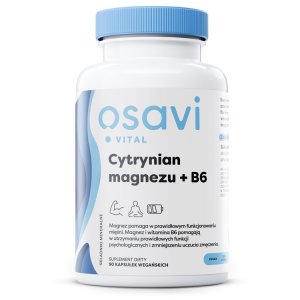 Osavi Cytrynian Magnezu + B6